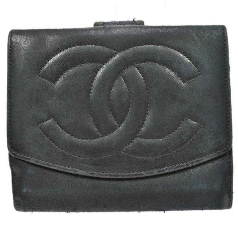 vintage chanel wallet|realreal chanel wallet.